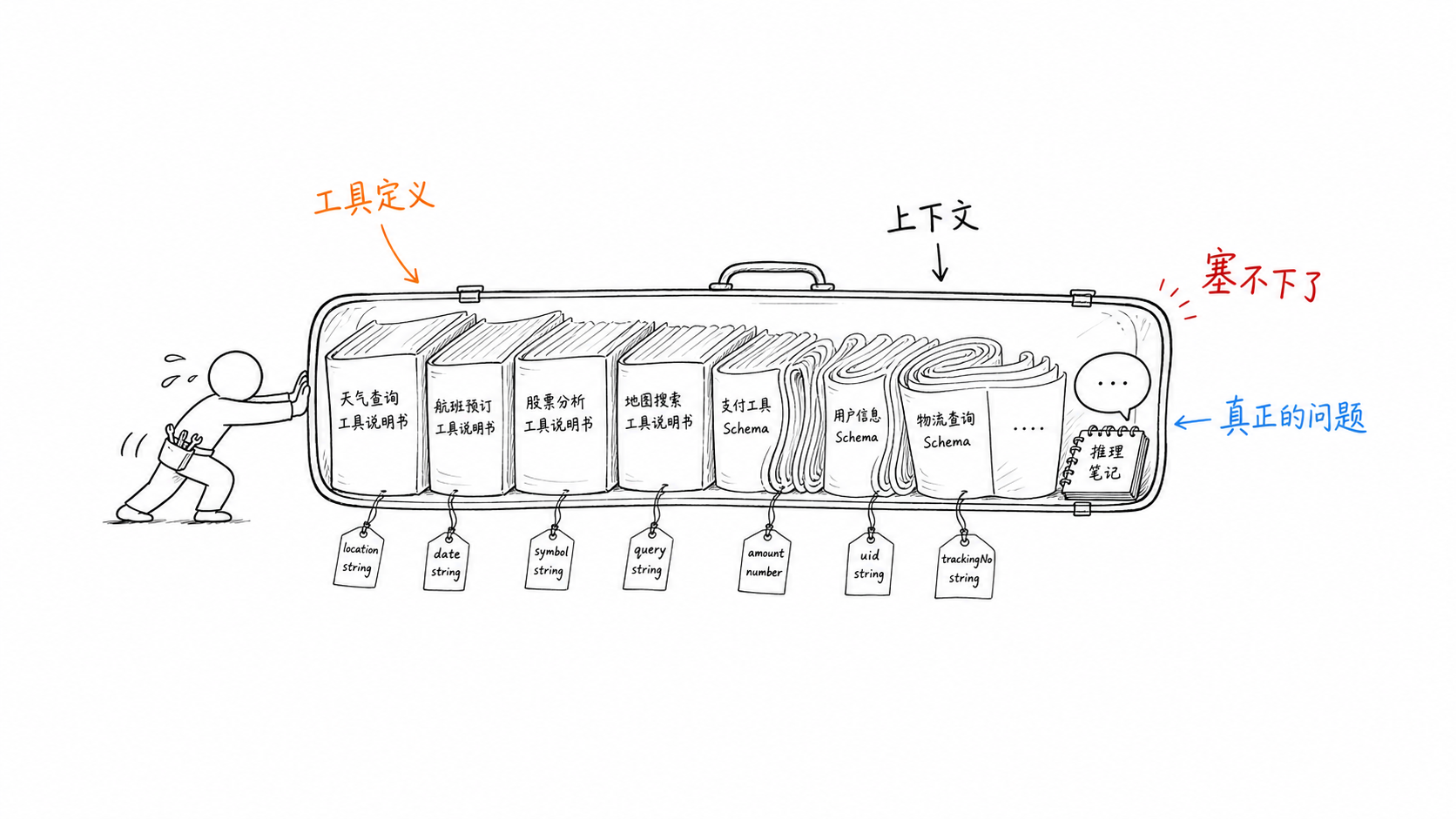 工具定义挤占有限上下文